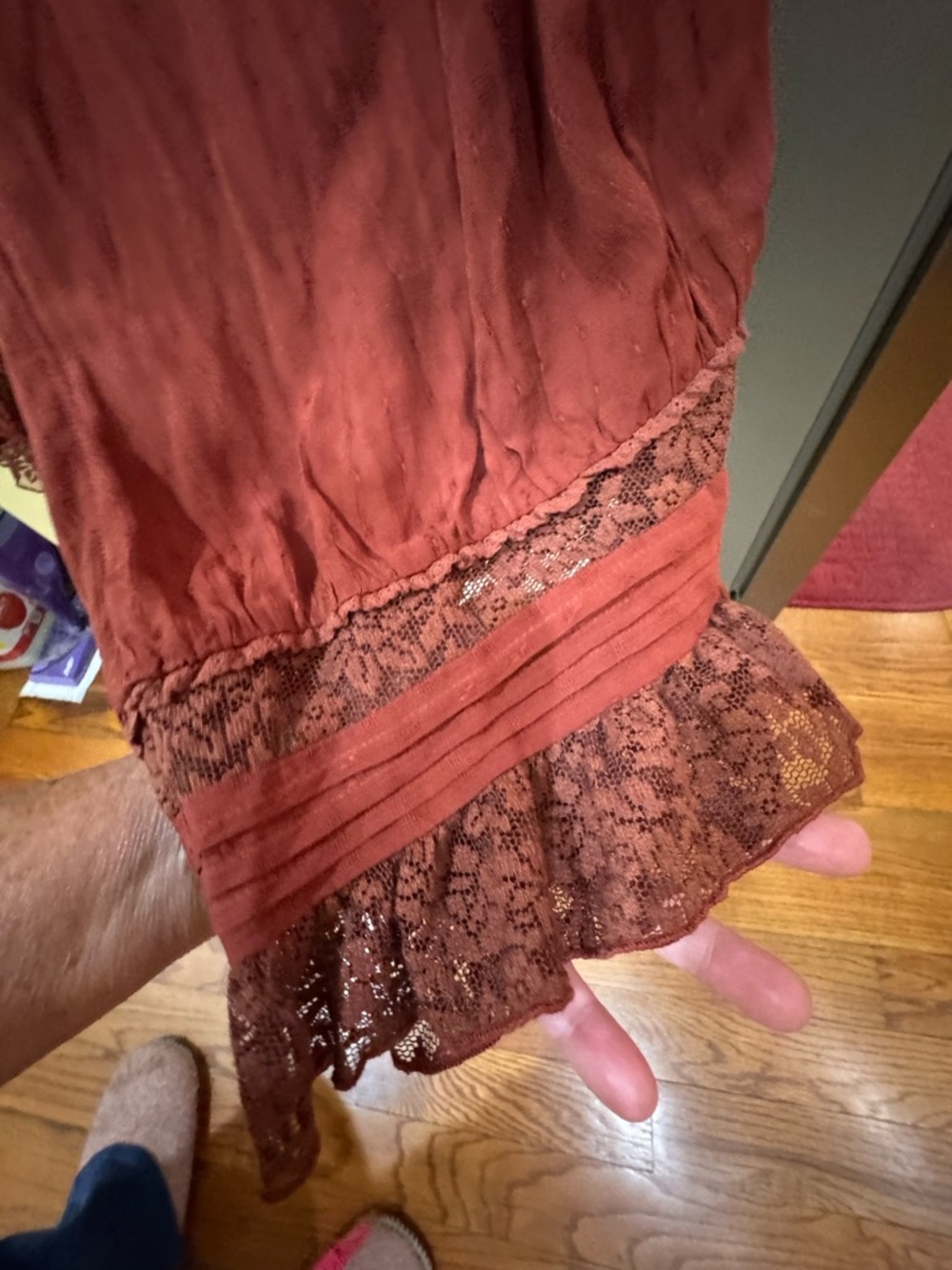 Free People Rust Red Bloomers - Picture 10 of 10